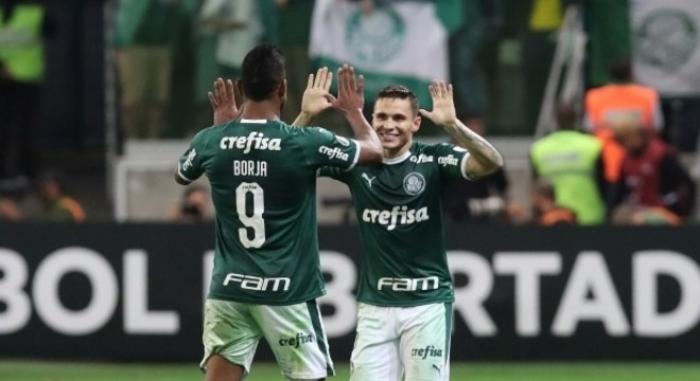 Palmeiras goleia Godoy Cruz e garante vaga nas quartas de final da Libertadores