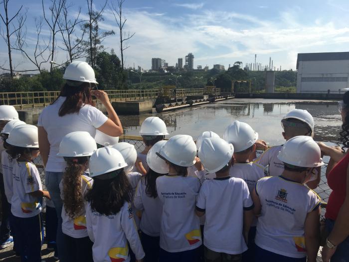 Mais de 700 estudantes e moradores da cidade de Mauá participaram do Programas Portas Abertas da BRK Ambiental no 1º semestre