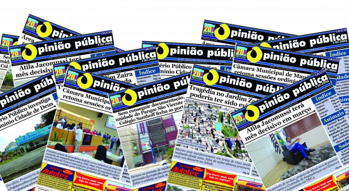 Jornal Opinião Pública completa 20 anos