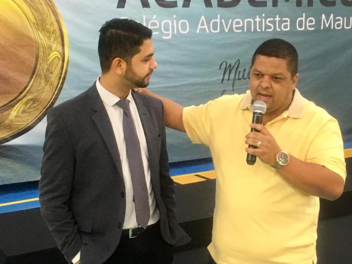Presidente Neycar participa de café da Aciam no Colégio Adventista