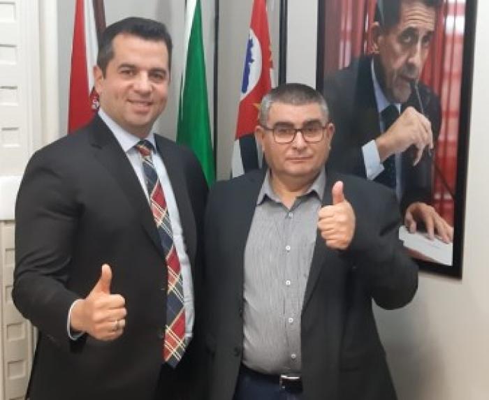 Ronaldo Pedrosa visita deputado Delegado Olim para discutir a saúde em Mauá