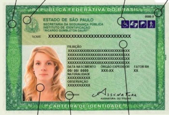 Nova Carteira de Identidade começa a ser emitida no Estado de São Paulo
