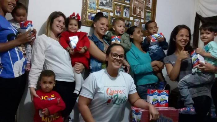 Projeto ‘Quero Leite’ realiza doações em locais de Mauá