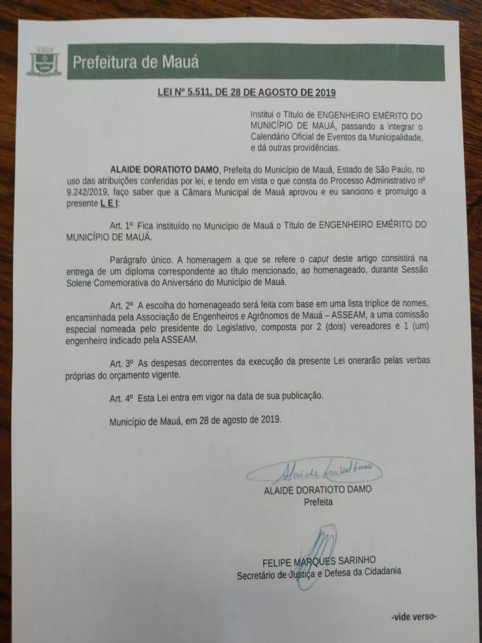 ASSEAM conquista o dia do Engenheiro