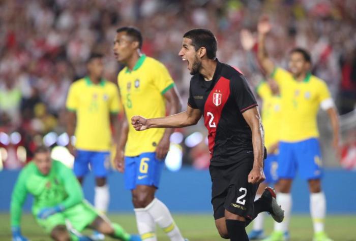 Brasil perde amistoso para o Peru por 1 a 0