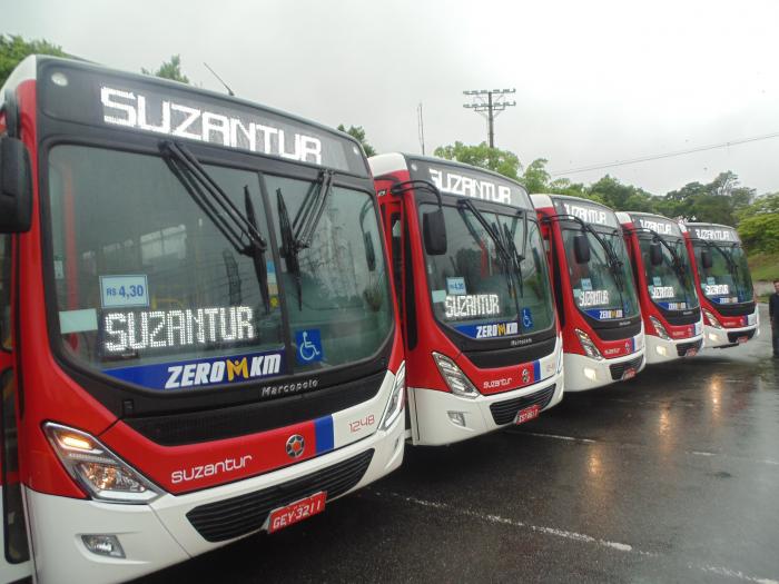 Mauá recebe 53 novos ônibus para o transporte público municipal