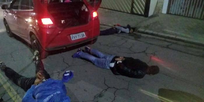 GCM de Mauá prende três homens suspeitos de praticarem roubos na cidade