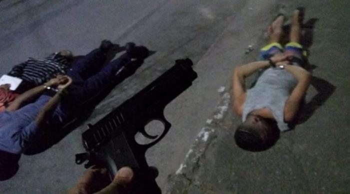 Homens são presos após roubos em sequência no Jardim Itapark