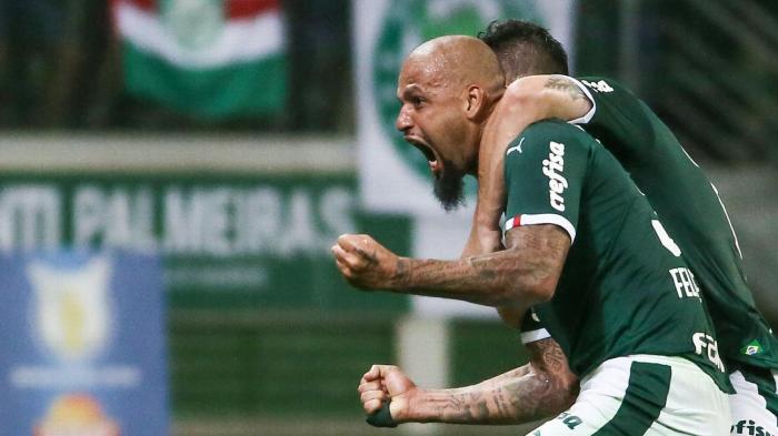 Com gol de Felipe Melo aos 54 minutos do segundo tempo, Palmeiras vence Chape no Allianz Parque