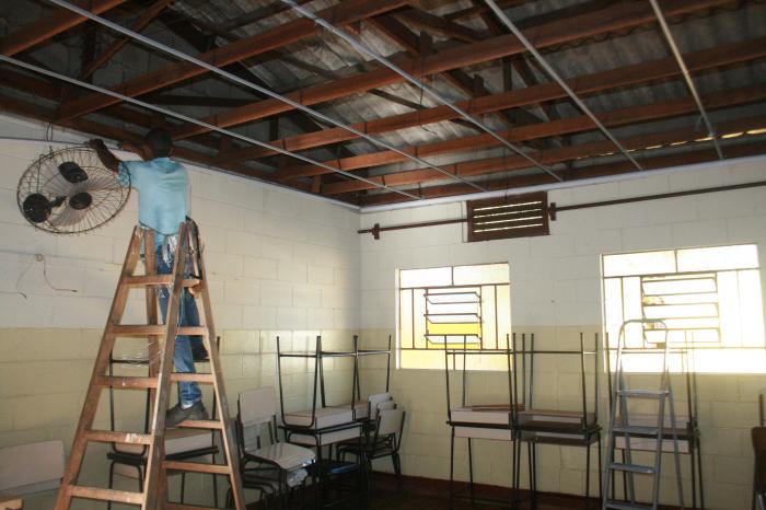 APAE de Mauá inicia reforma de telhado