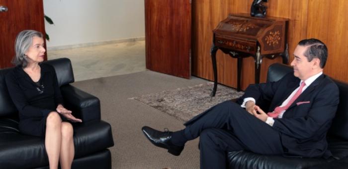 Presidente do TRF-4 se reúne com a presidente do STF, Cármem Lúcia