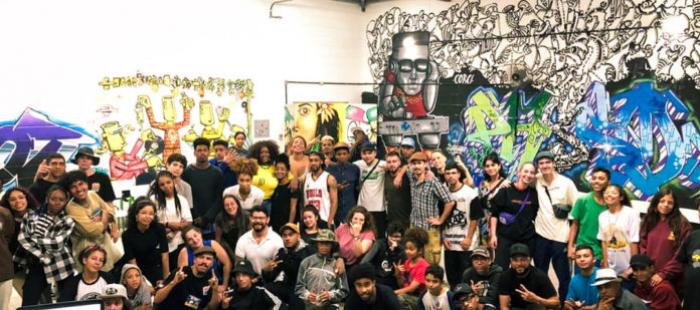 Casa do Hip-Hop de Mauá recebe artistas da Alemanha e Finlândia