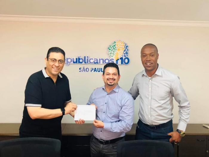 Presidente Estadual do Republicanos10 Sérgio Fontellas, endossou a filiação de Azor de Albuquerque