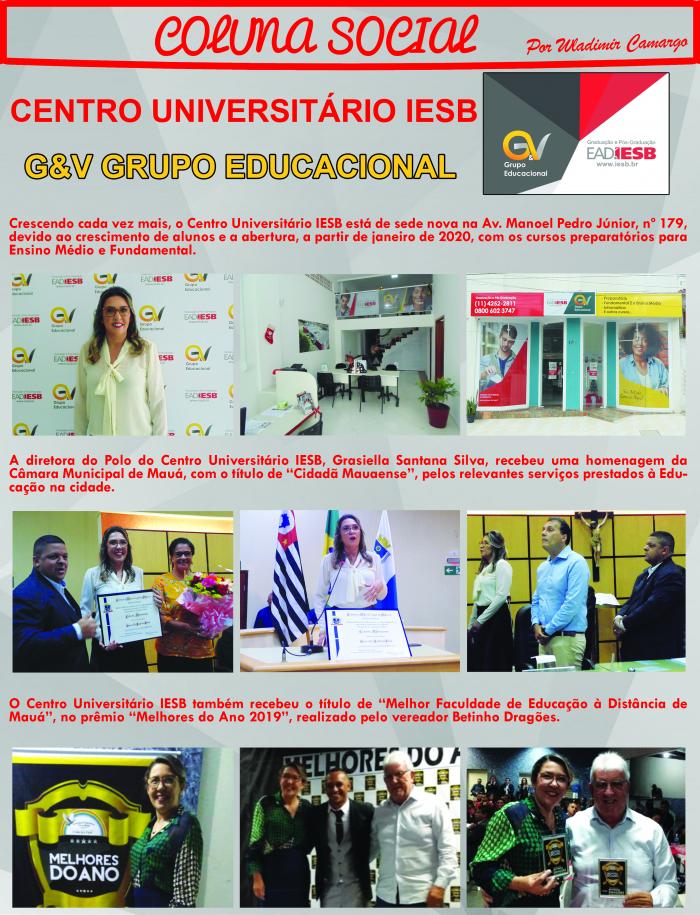 Centro Universitário IESB e G&V Grupo Educacional