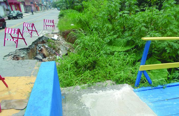 Avenida Américo Tornero, no Jardim Mauá, é alvo de reclamações de moradores e comerciantes