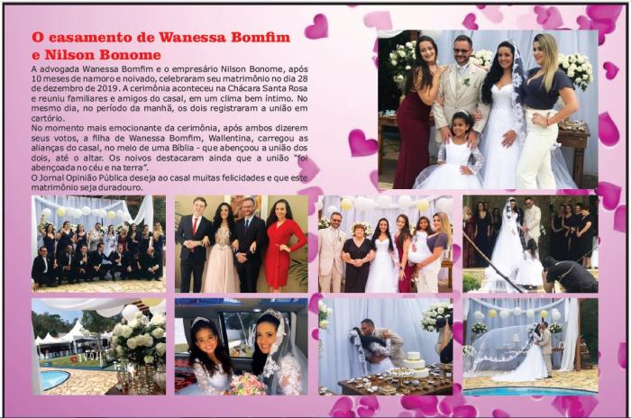 O casamento de Wanessa Bomfim e Nilson Bonome