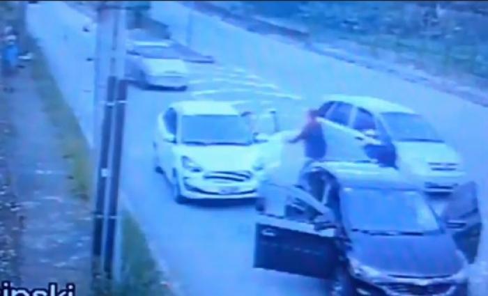 Criminosos roubam carro em avenida de Mauá