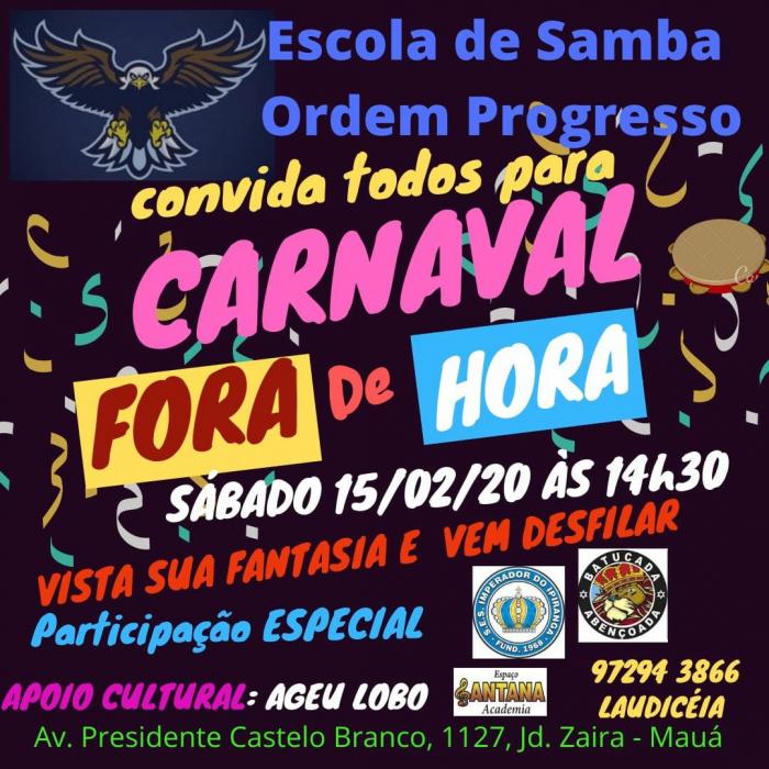 Ageu Lobo convida sociedade para carnaval fora de hora na Ordem e Progresso