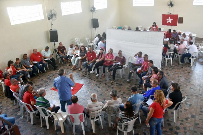 PT de Mauá reúne militância para debater o processo eleitoral com presenças dos pré-candidatos Marcelo Oliveira (prefeito) e Oswaldo Dias (vice)
