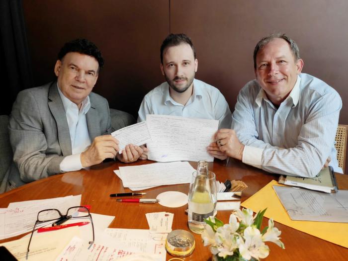 Fernando Rubinelli e Osmar Santos se filiam ao PTB e fortalecem projeto de Wagner Rubinelli