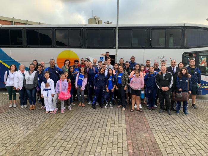 Judocas da Associação de Judô de Mauá participam de torneio em Mogi das Cruzes