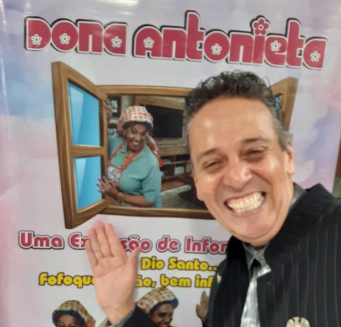 Ator Gilberto Lima completa 39 anos de carreira entre espetáculos e projetos sociais