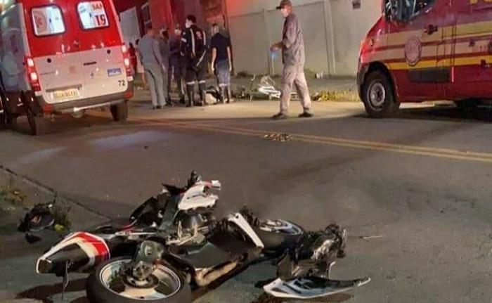 Motoqueiro atropela e mata ciclista após manobras arriscadas em Mauá