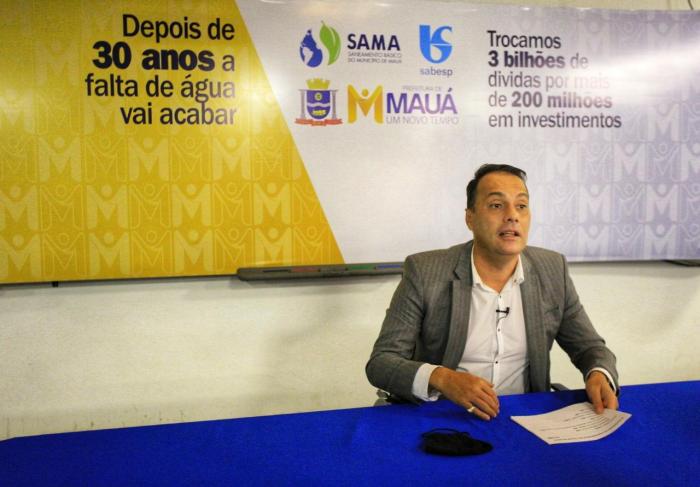 Prefeitura de Mauá e Sabesp assinam acordo para que a companhia volte a gerir abastecimento de água na cidade