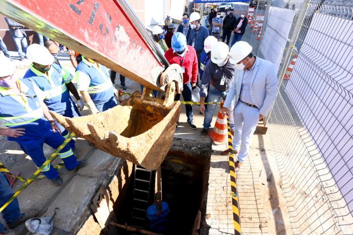 Sabesp chega em Mauá e obras estão a todo vapor