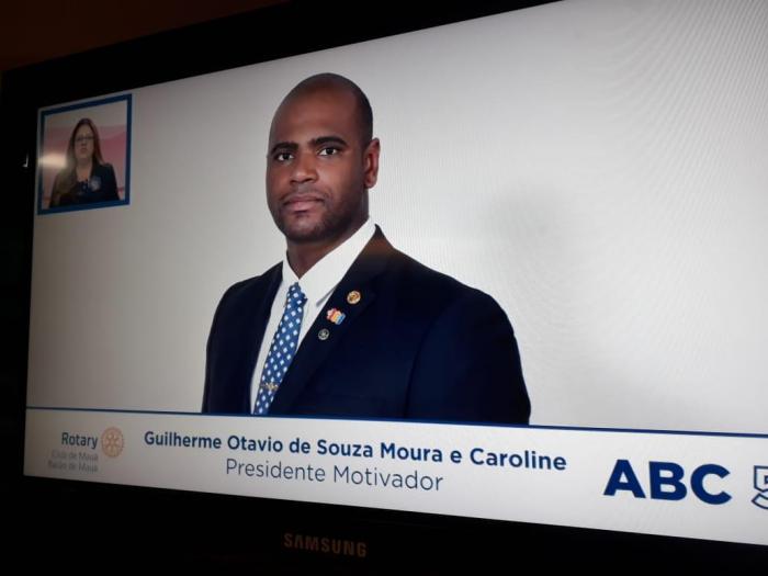 Guilherme Moura assume a presidência do Rotary Clube Barão de Mauá