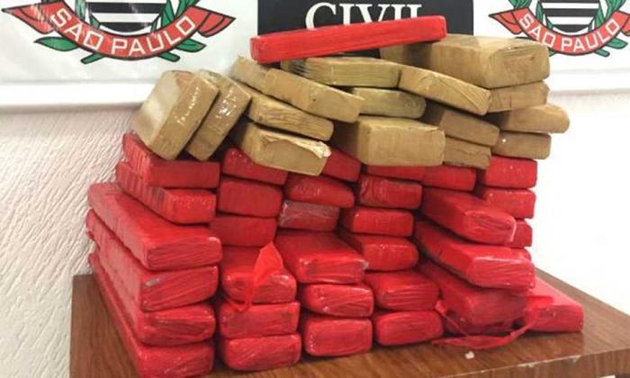 Homem é preso com 50 tijolos de maconha no Jardim Zaíra