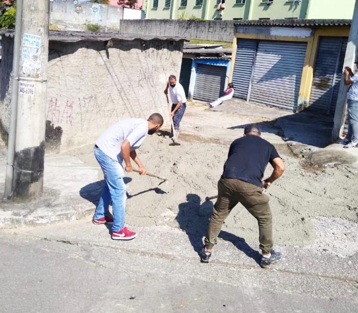 Douglas da D&F Car realiza trabalhos do projeto “Bairro Feliz” no Jardim Primavera