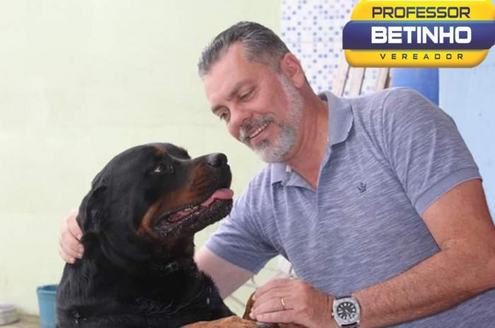 Vereador Professor Betinho cobra realização de campanha de vacinação contra a raiva em Mauá