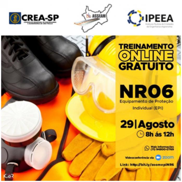 Parceria entre ASSEAM e CREA traz mais um treinamento online 