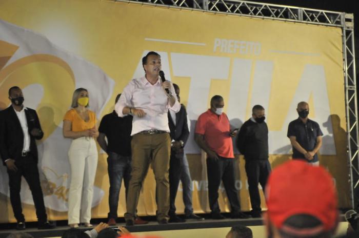 Prefeito Atila Jacomussi se apresenta como candidato à prefeitura de Mauá pelo PSB