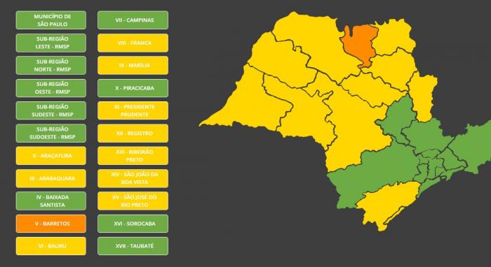 ABC, Grande São Paulo e mais cinco regiões avançam à fase verde do plano de reabertura econômica