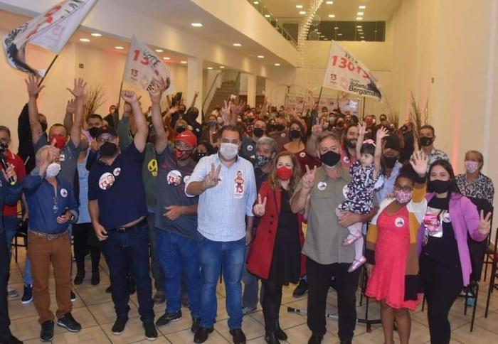 Roberto Bergamaschi inicia oficialmente campanha a vereador