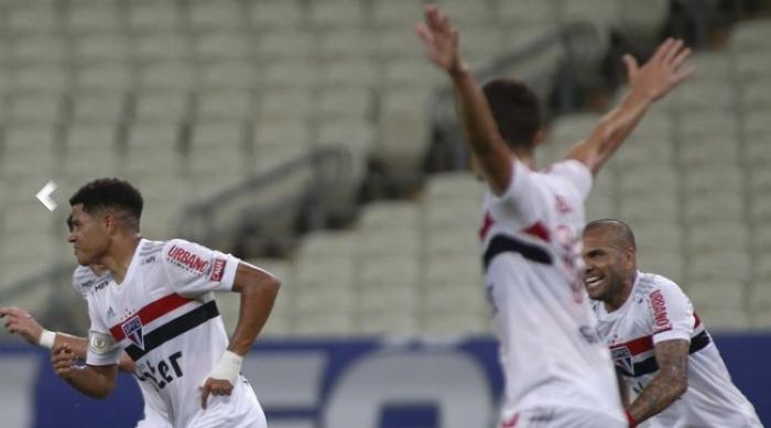 São Paulo vence Fortaleza fora de casa e segue em busca da liderança