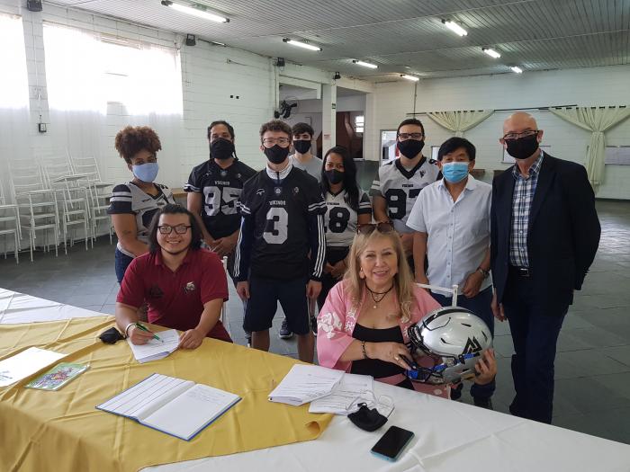 Associação Nipo Brasileira de Mauá fecha parceria com time de futebol americano