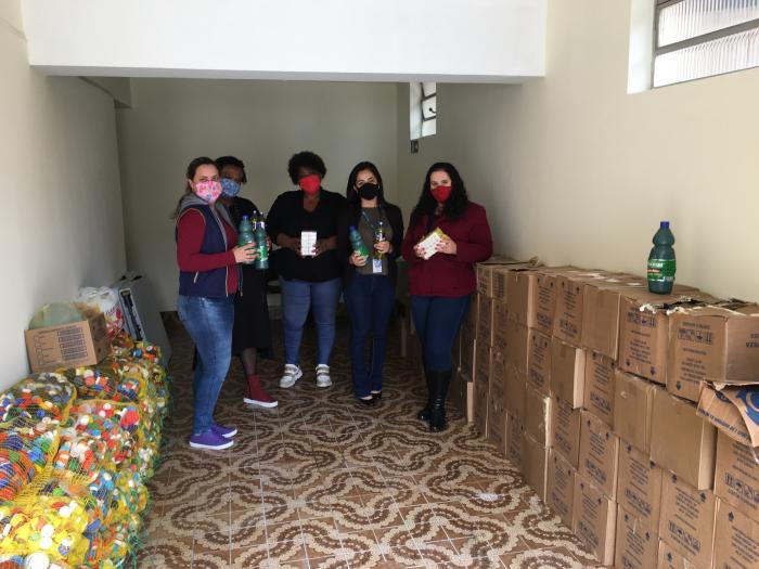 BRK Ambiental doa kits de higiene e limpeza para duas instituições de Mauá