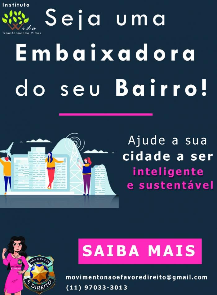 Movimento “Não É Favor, É Direito” inicia seleção de embaixadoras para bairros de Mauá