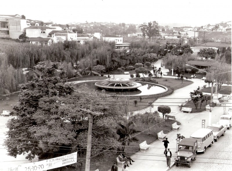 Jardim Japonês, atual Praça 22 de Novembro - Foto: Acervo do Museu Barão de Mauá