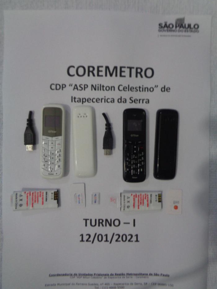 Segurança da SAP barra a entrada de celulares em presídios