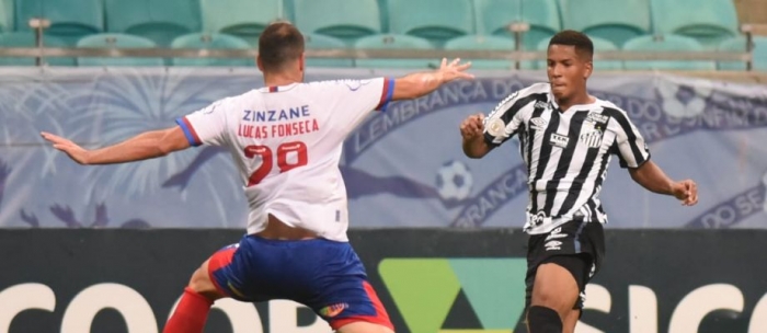 Com time praticamente reserva, Santos é derrotado pelo Bahia em Salvador