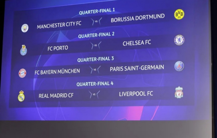 Uefa sorteia jogos das quartas da Champions; Bayern de Munique X PSG será um dos duelos