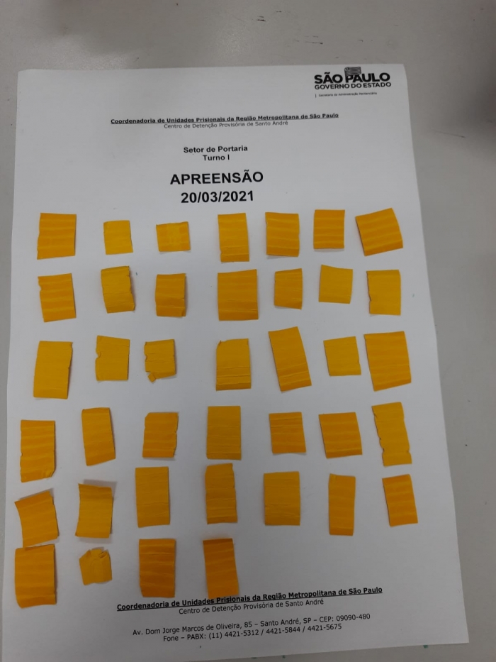 Entorpecentes e eletrônicos são flagrados por agentes de unidades prisionais da Grande SP