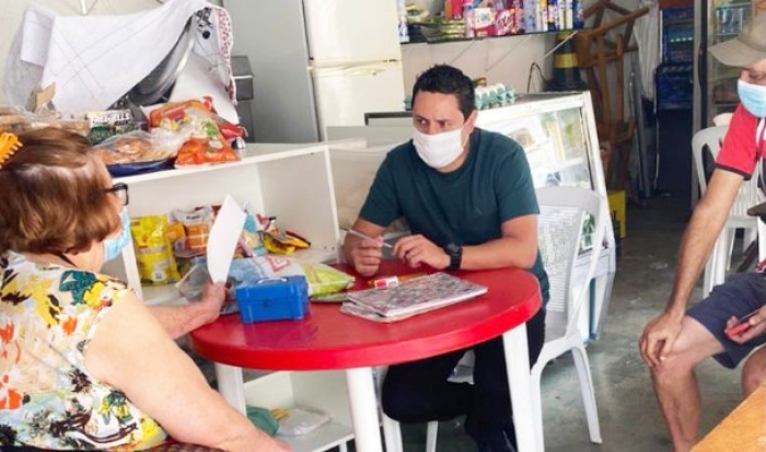 Líder do Avante na Câmara, Renan Pessoa, busca alternativas para auxiliar pequenos comércios