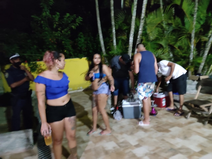 Festa clandestina com 80 pessoas é encerrada em Mauá