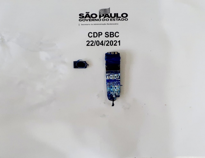 Partes de celular são encontradas em correspondência enviada ao CDP de São Bernardo do Campo
