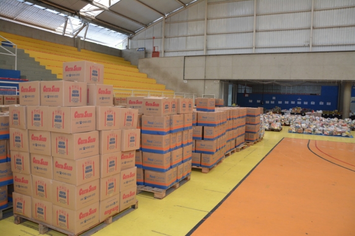‘Mauá na luta contra a Fome’ arrecada 60 toneladas de alimentos em um único dia